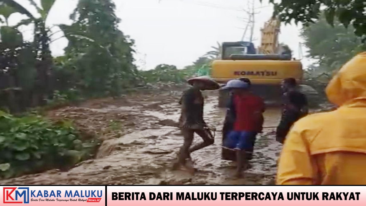 Hujan Intensitas Tinggi, Sejumlah Ruas Jalan dan Jembatan di Pulau Seram Kena Dampak